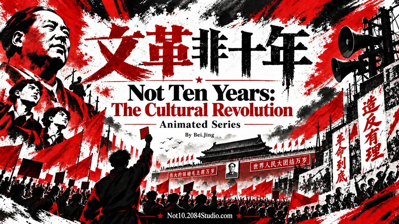 《文革非十年》動畫系列封面